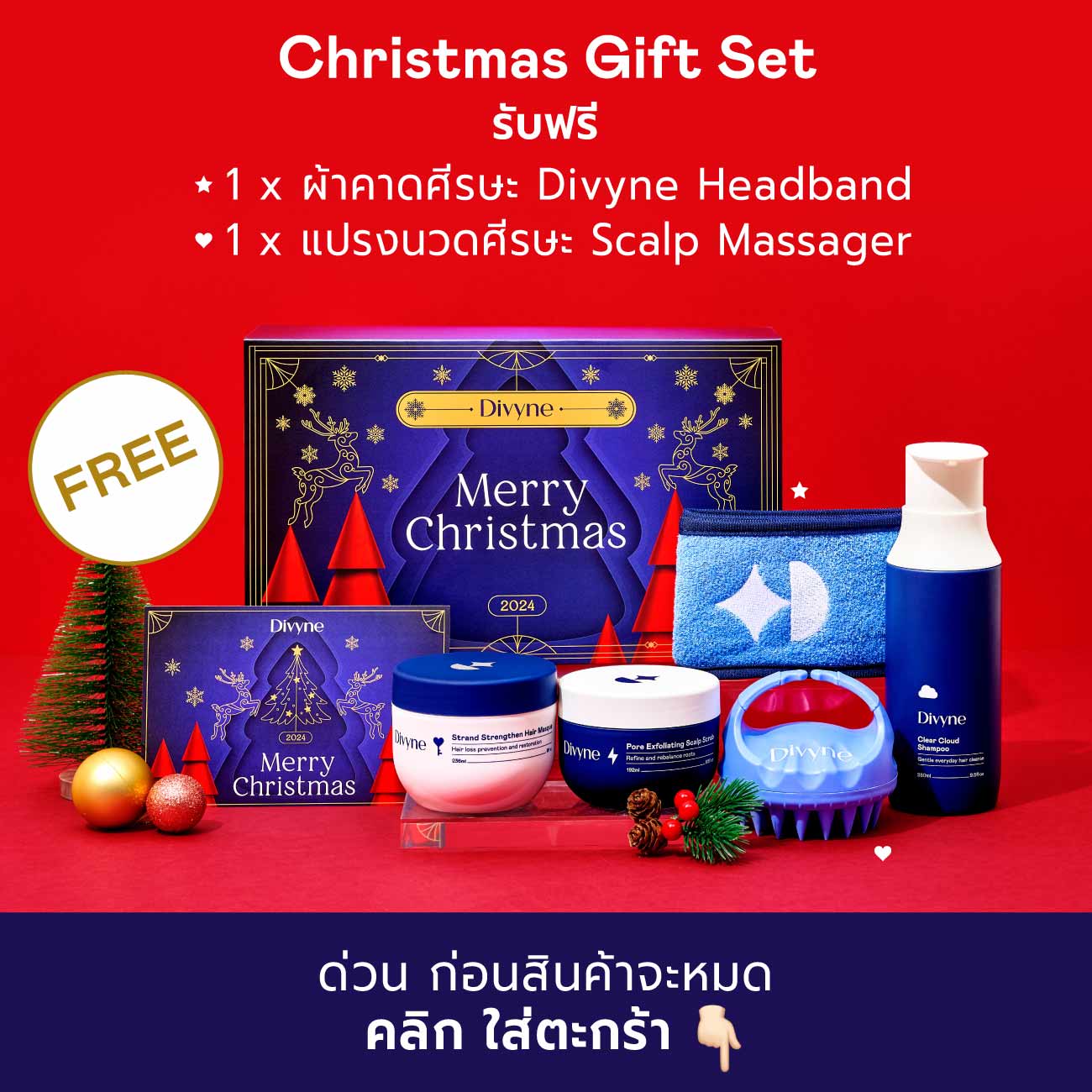 Christmas Haircare Set