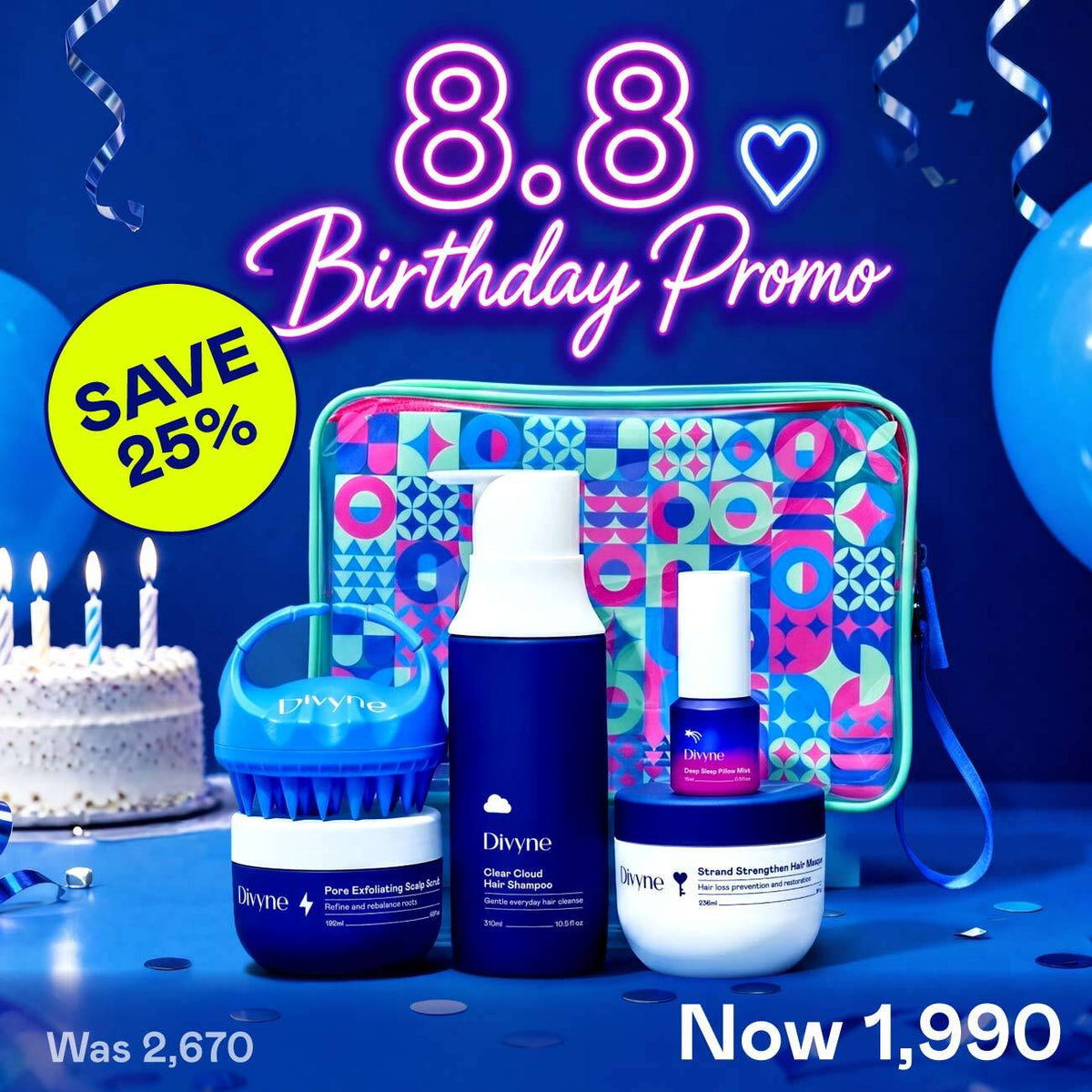 Birthday Haircare Set